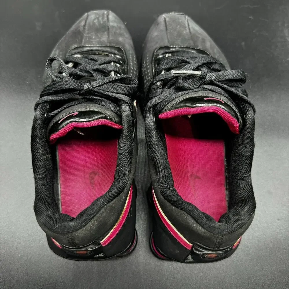 Nike Shox 2011 Size 5Y Youth Black Pink 616542-060 GUC READ LISTING